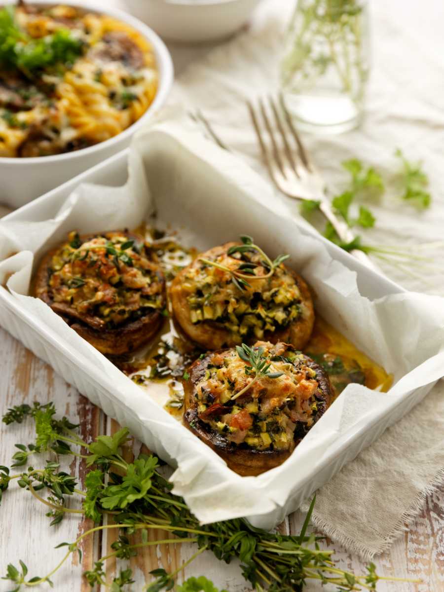 Champiñones Rellenos (5 Recetas Fáciles) - Pequeocio Champiñones Rellenos Con Verduras