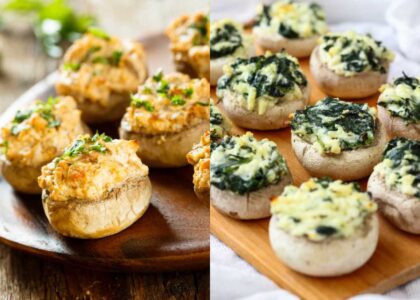 Receta De Champiñones Rellenos