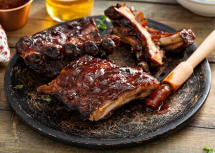 Costillas Con Salsa Barbacoa