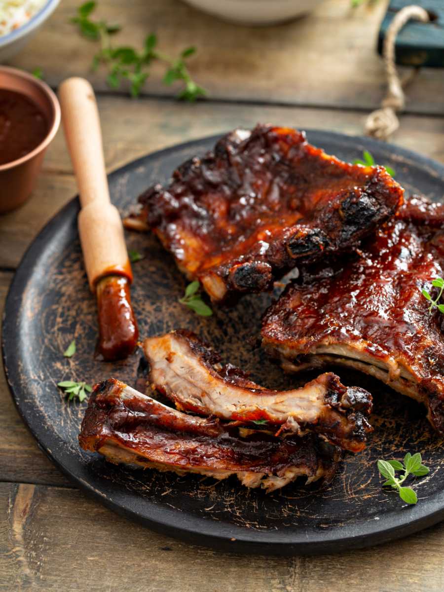 Costillas A La Barbacoa - Pequeocio Costillas A La Barbacoa