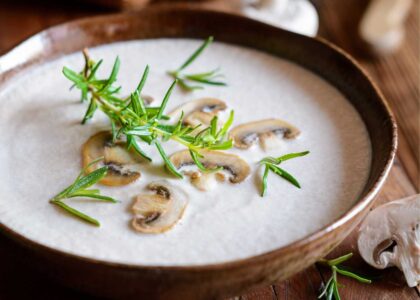 Receta De Crema De Champiñones Fácil