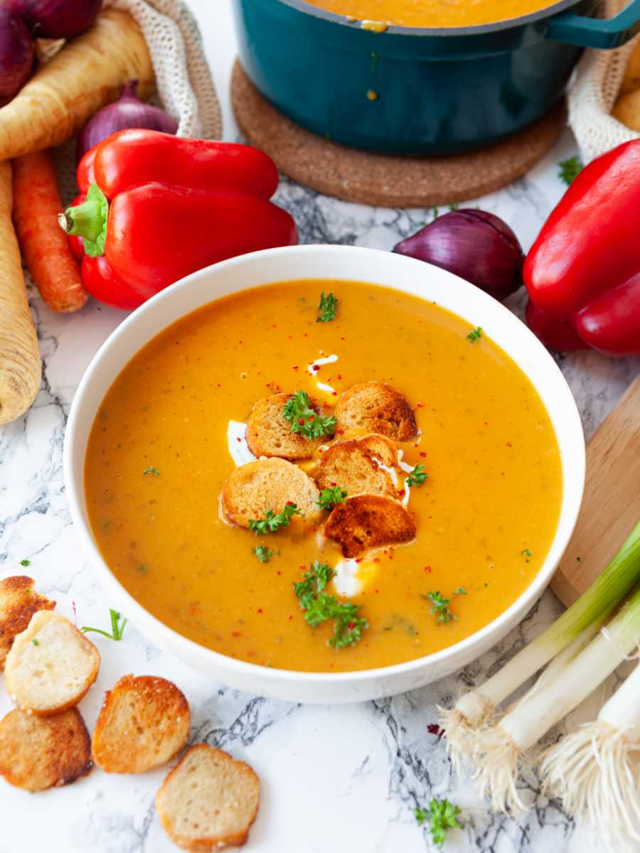 Crema Ligera De Verduras