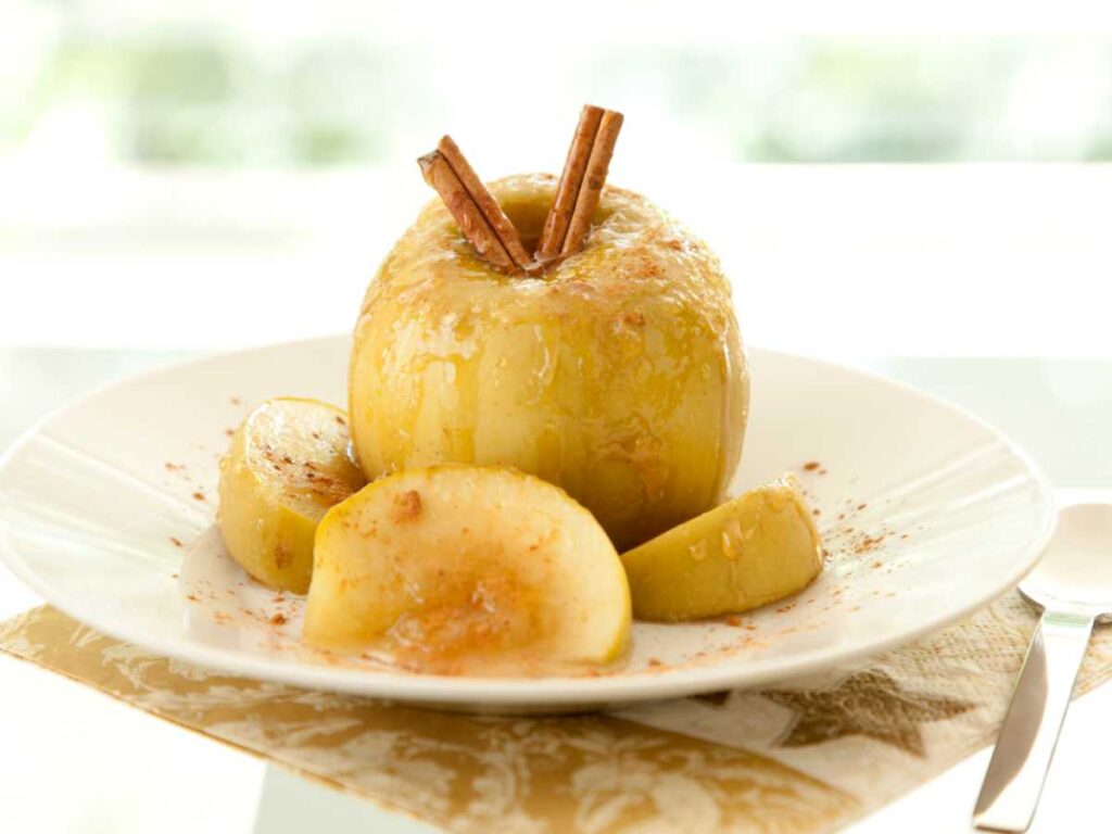 Receta de manzanas asadas al horno