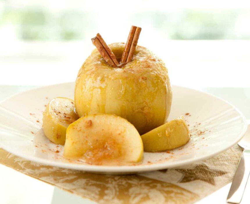 Receta de manzanas asadas al horno