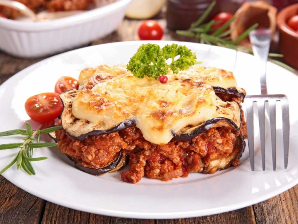 Receta de moussaka girega