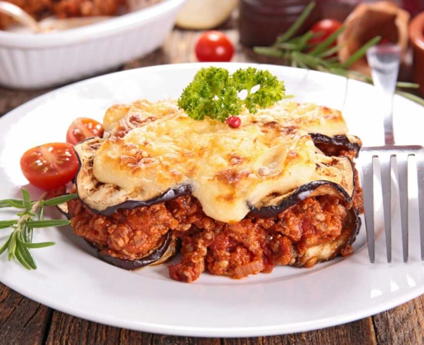 Receta de moussaka girega