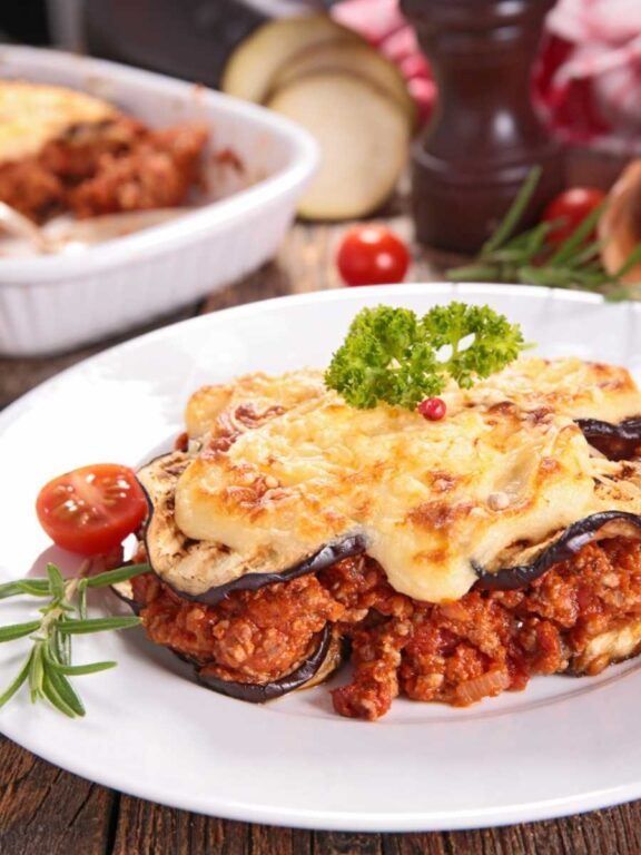 Receta De Moussaka Griega De Berenjenas