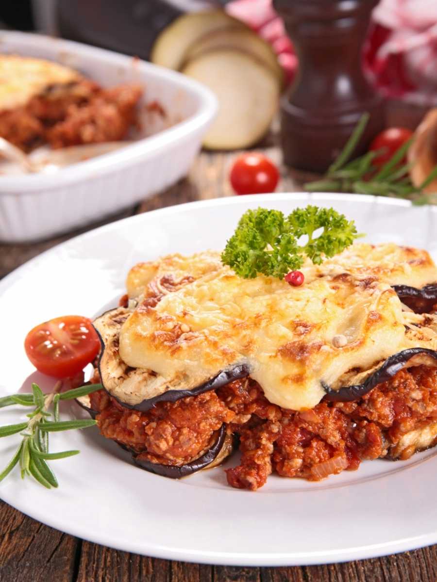 Receta De Moussaka Griega De Berenjenas