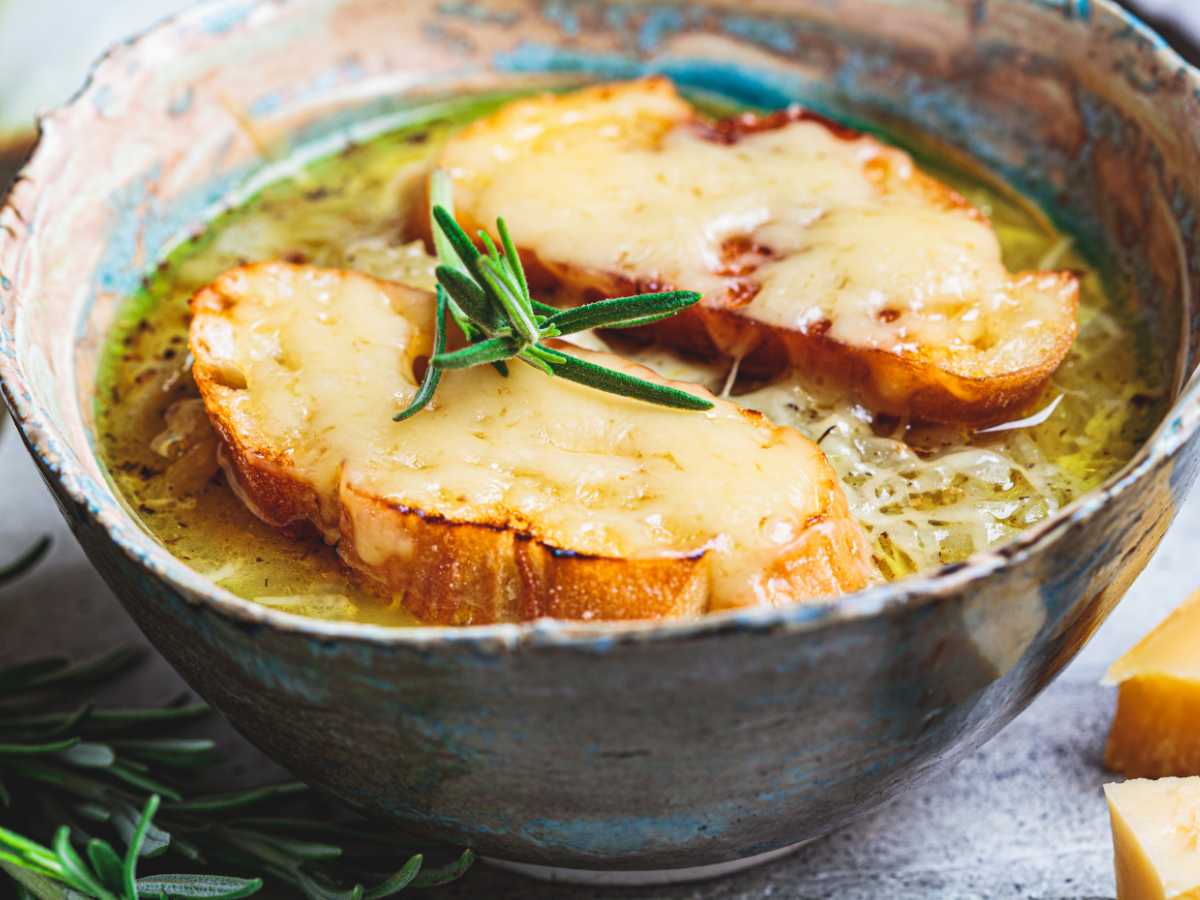 Receta Sopa Cebolla