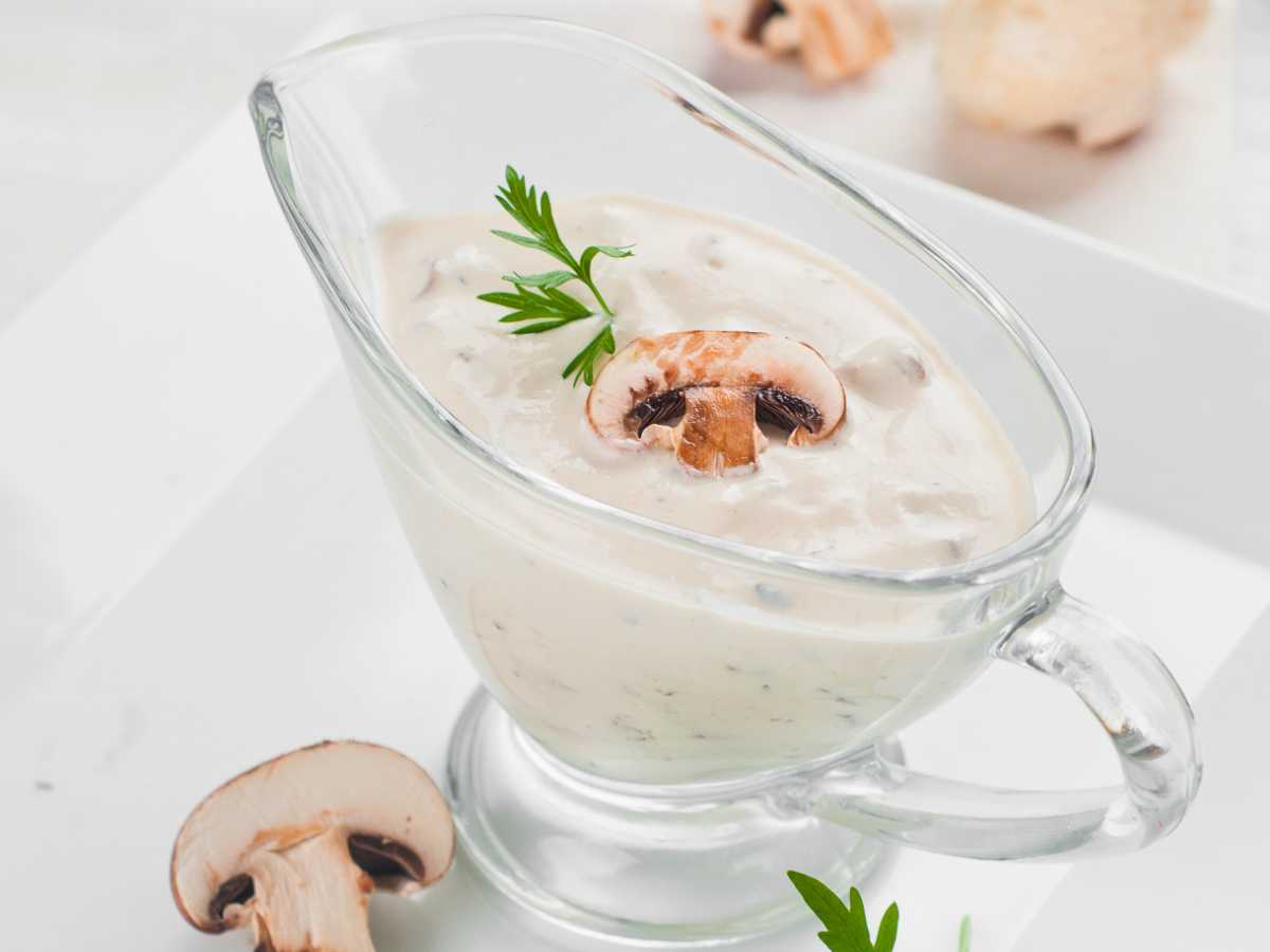 Salsa de champiñones para carnes