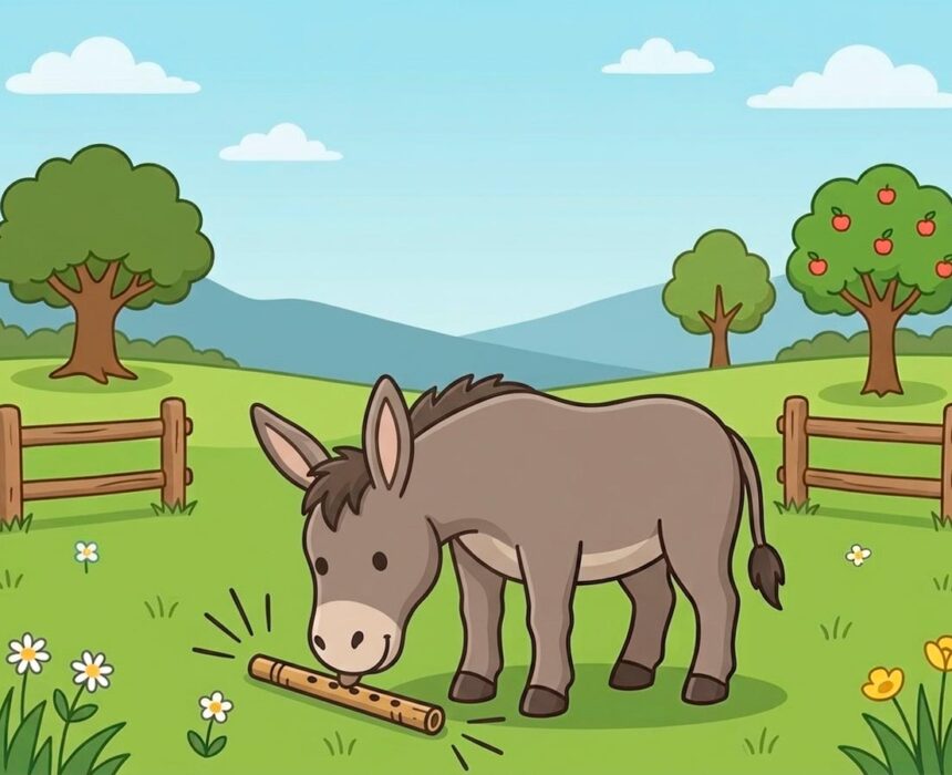 El burro flautista fábula de Tomás de Iriarte