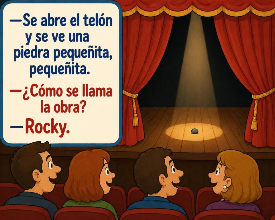 Chistes De &Quot;Se Abre El Telón&Quot; Para Niños