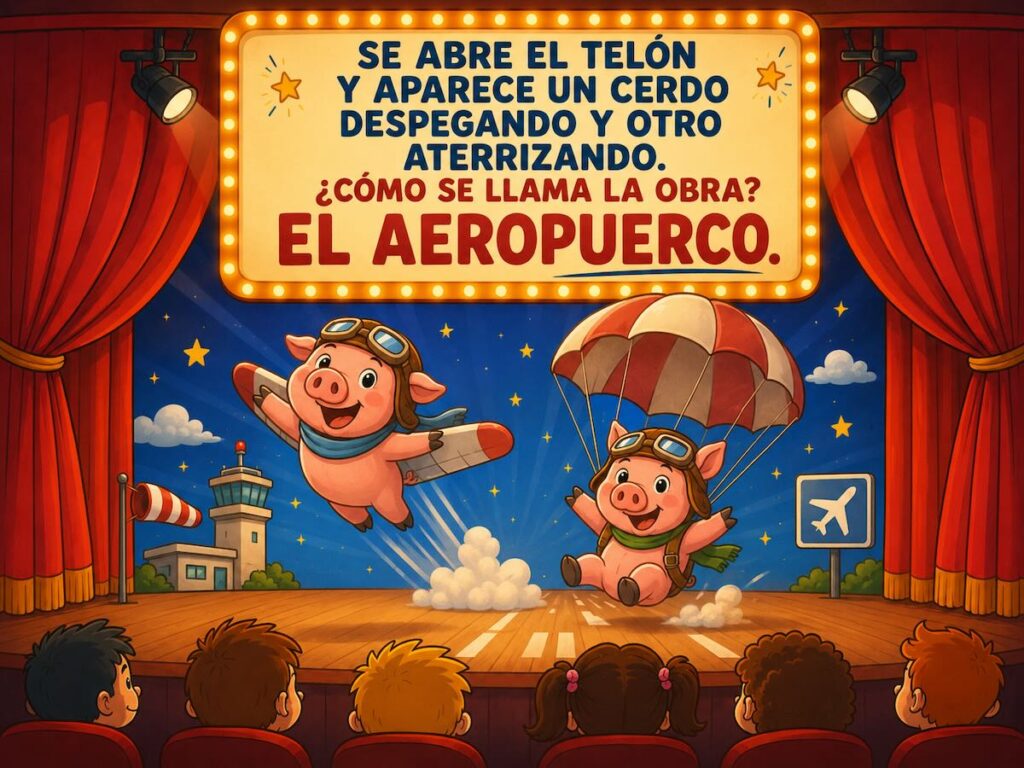 Chistes Para Niños De &Quot;Se Levanta El Telón&Quot;