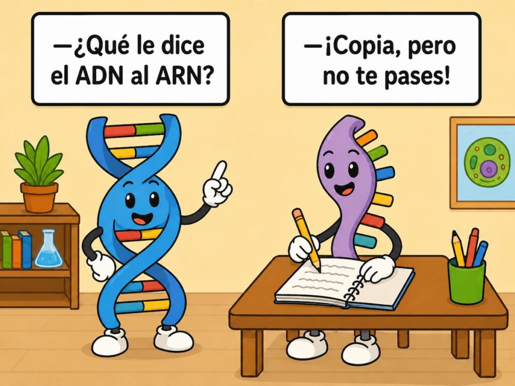 chistes de biología fáciles