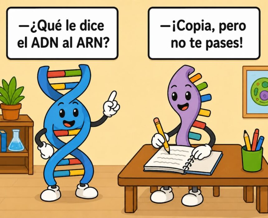 chistes de biología fáciles