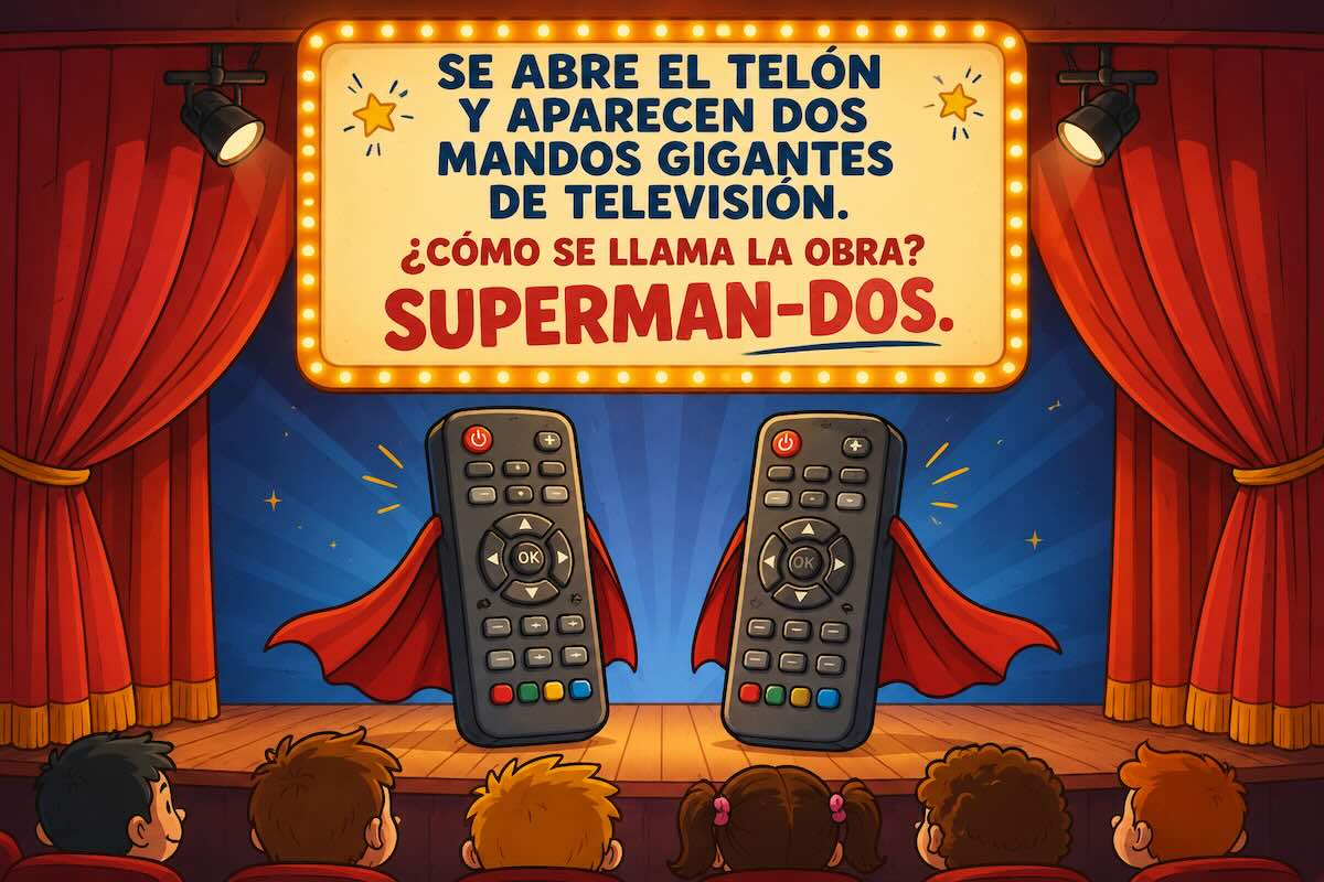 Chistes De &Quot;Se Abre El Telón&Quot; Para Niños