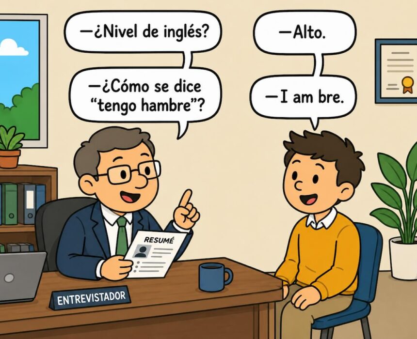 Chistes "nivel de inglés"