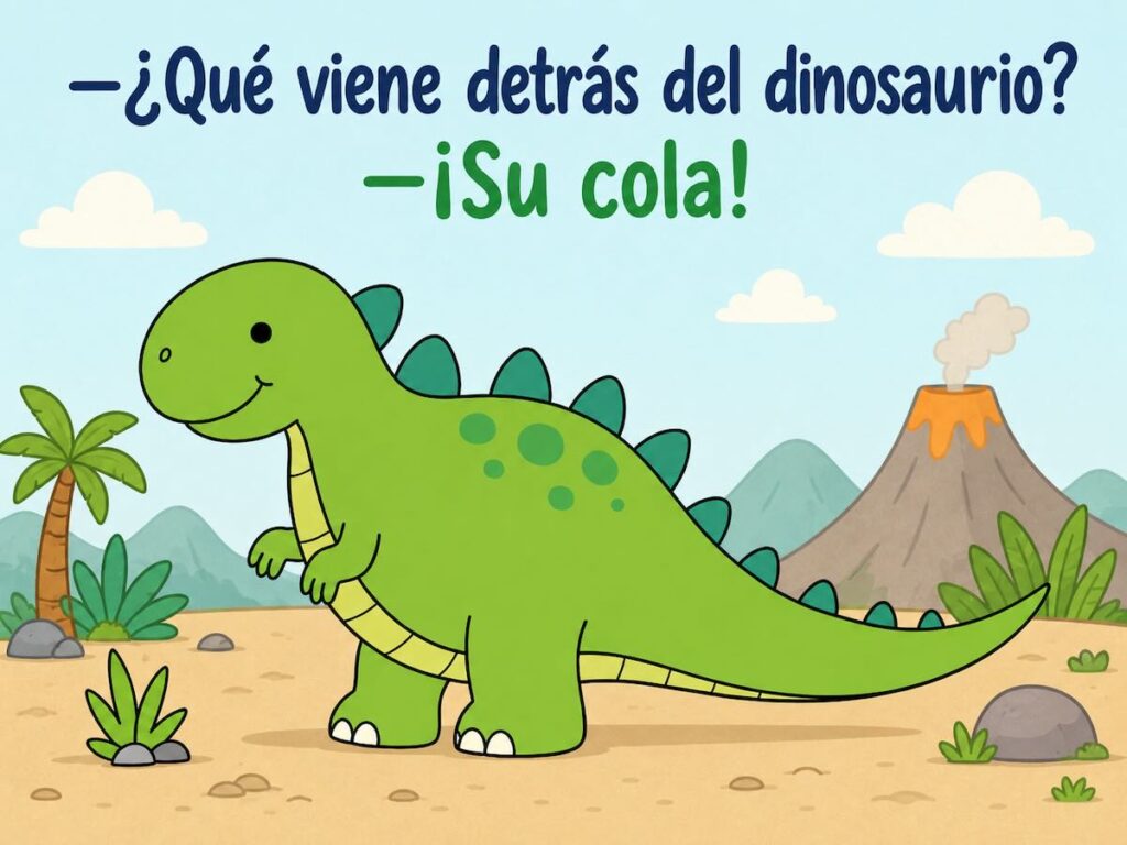 Chistes De Dinosaurios Para Niños, Jurásicos Y Divertidos - Pequeocio Chistes Cortos De Dinosaurios