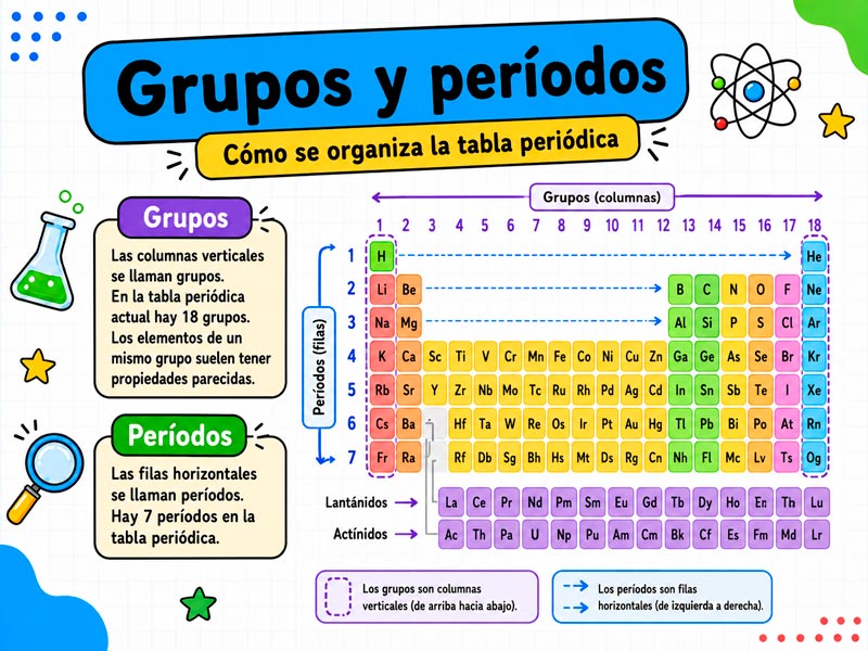Grupos-Y-Periodos-De-La-Tabla-Periodica-Explicados-De-Forma-Facil Grupos Y Períodos De La Tabla Periódica Explicados De Forma Fácil