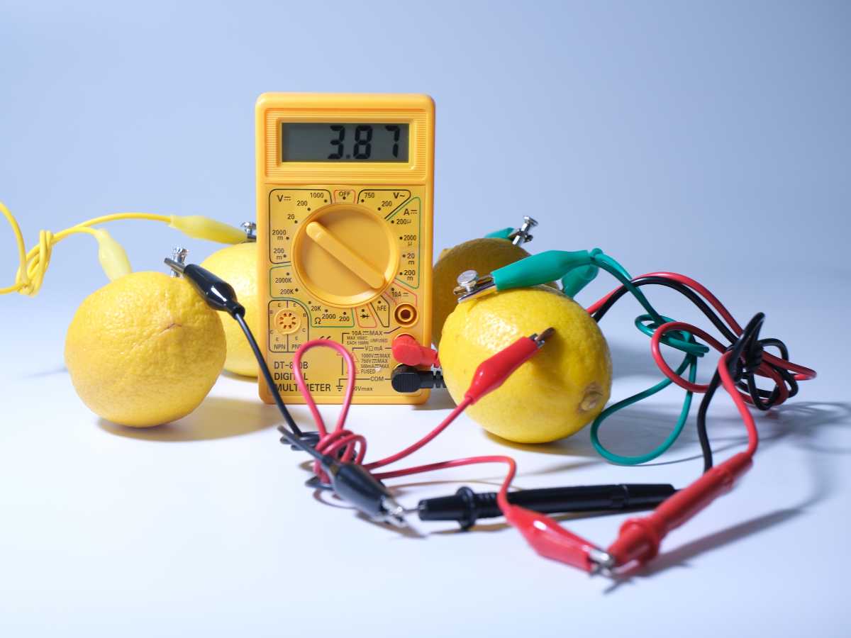 Pila De Limon O Batería De Limones Experimento Para Niños