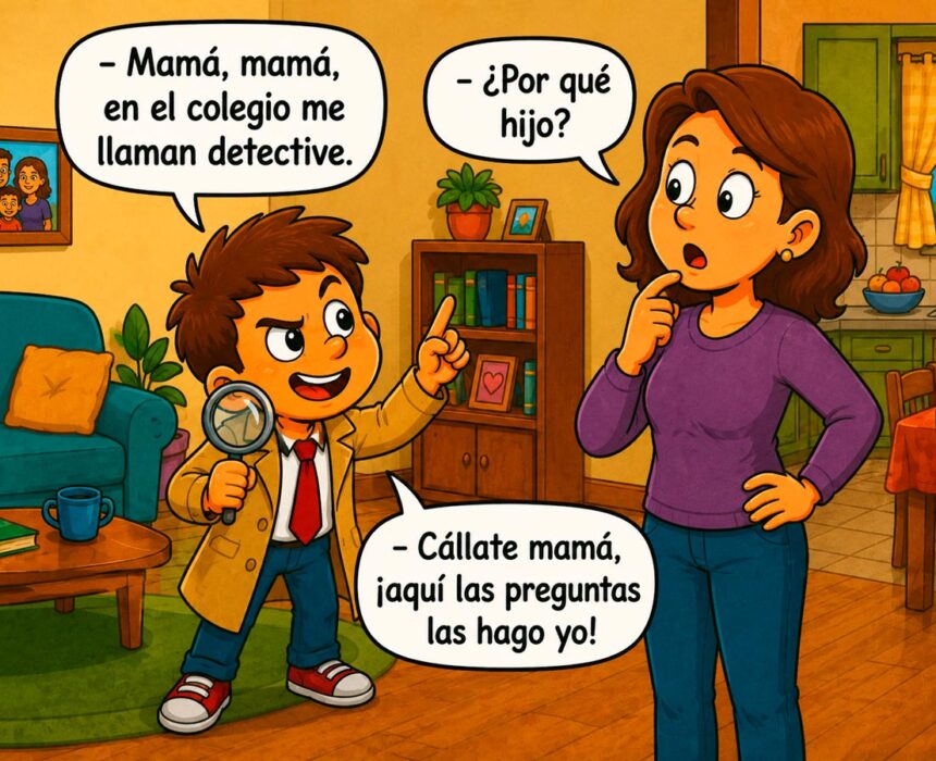 chistes de "Mamá en el colegio me llaman"