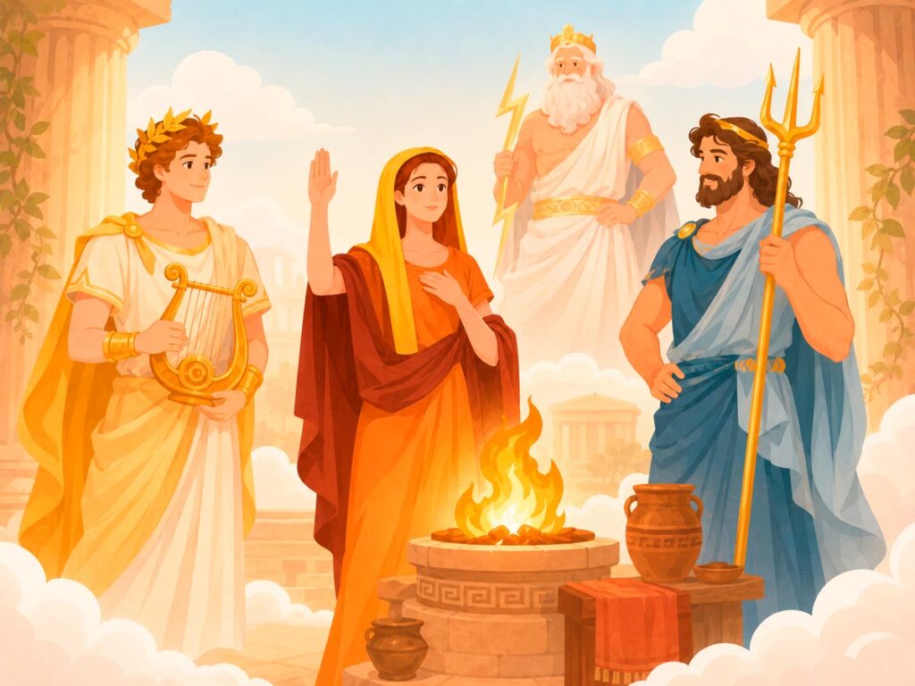 Diosa Hestia Mitología Griega