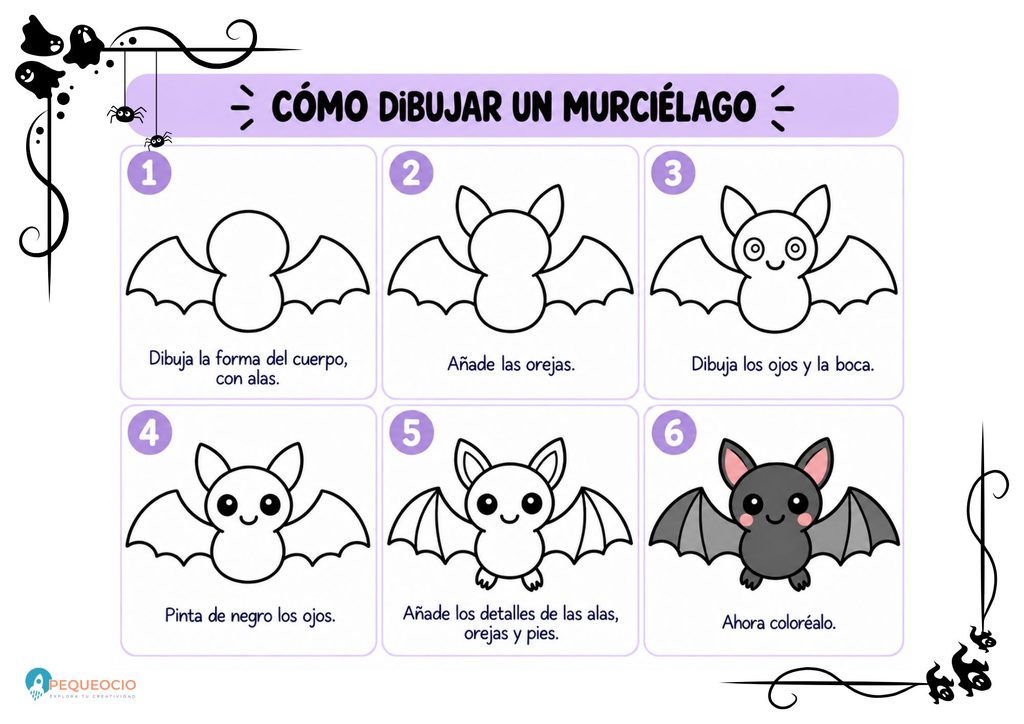 Dibujos De Murciélagos De Halloween