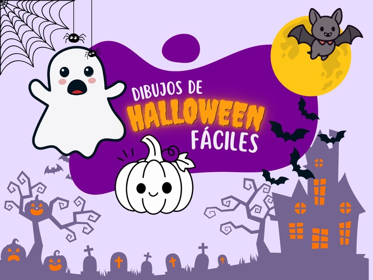 Dibujos De Halloween Fáciles Para Niños