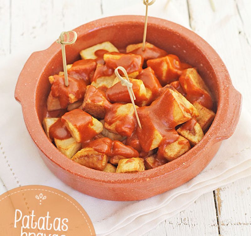 Cómo hacer patatas bravas (receta FÁCIL tradicional)