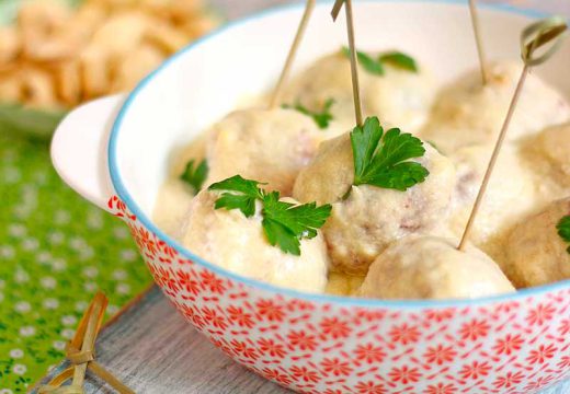 Receta de albóndigas en salsa