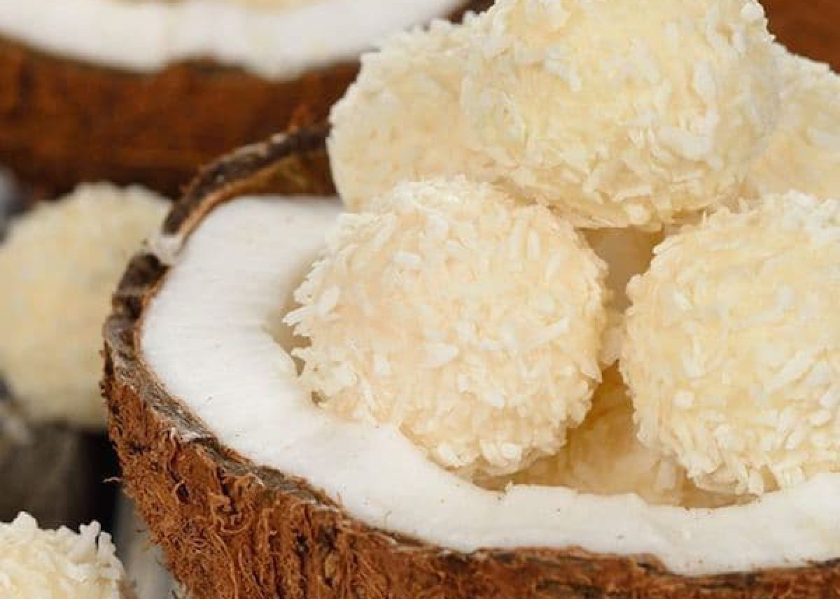 Bolitas de coco y leche condensada - Pequeocio Bolitas de coco y leche condensada - Pequeocio
