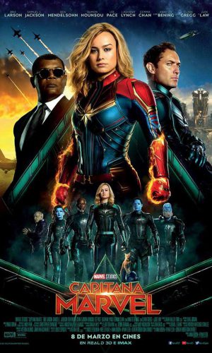 capitana-marvel-cartel capitana Marvel cartel película