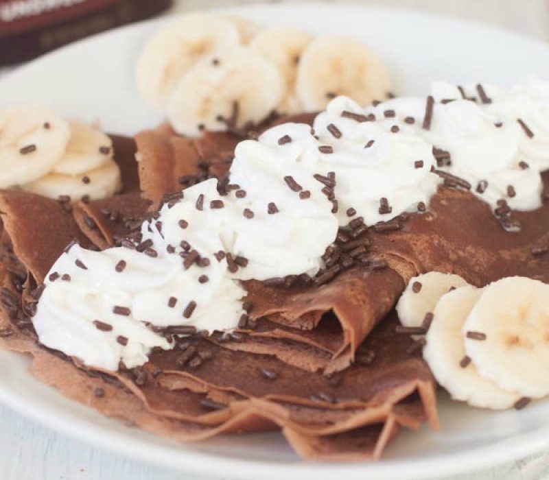 crepes de chocolate