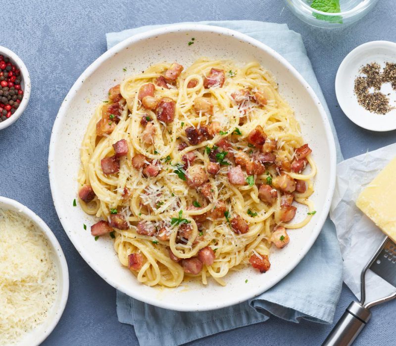 espaguetis carbonara