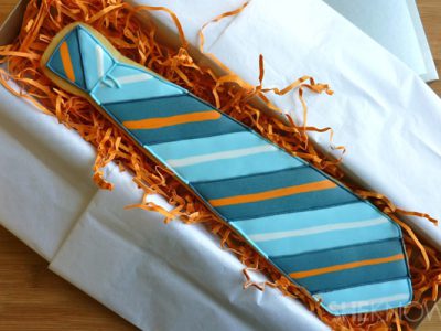 galletas en forma de corbata para papá