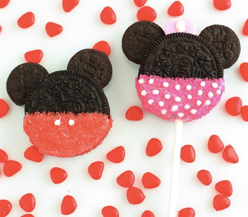 Galletas de Mickey Mouse y Minnie