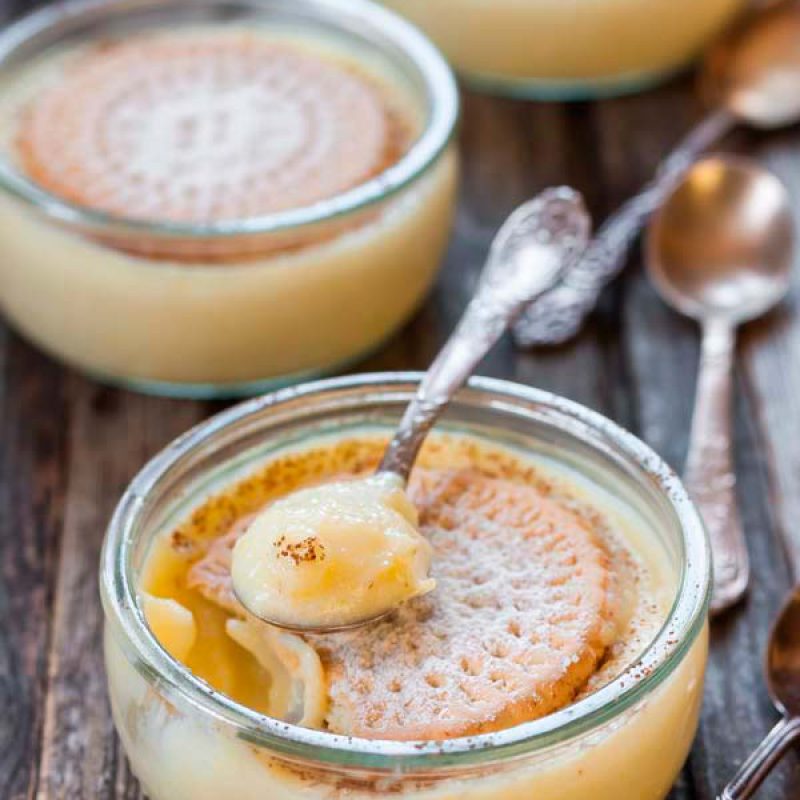 Cómo hacer NATILLAS CASERAS (las caseras con la galleta
