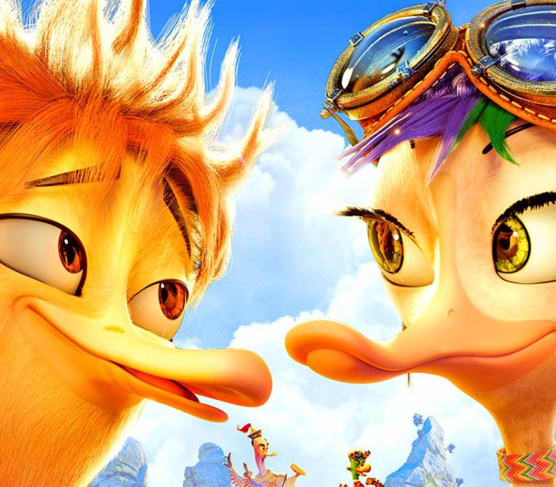 quackers pelicula niños