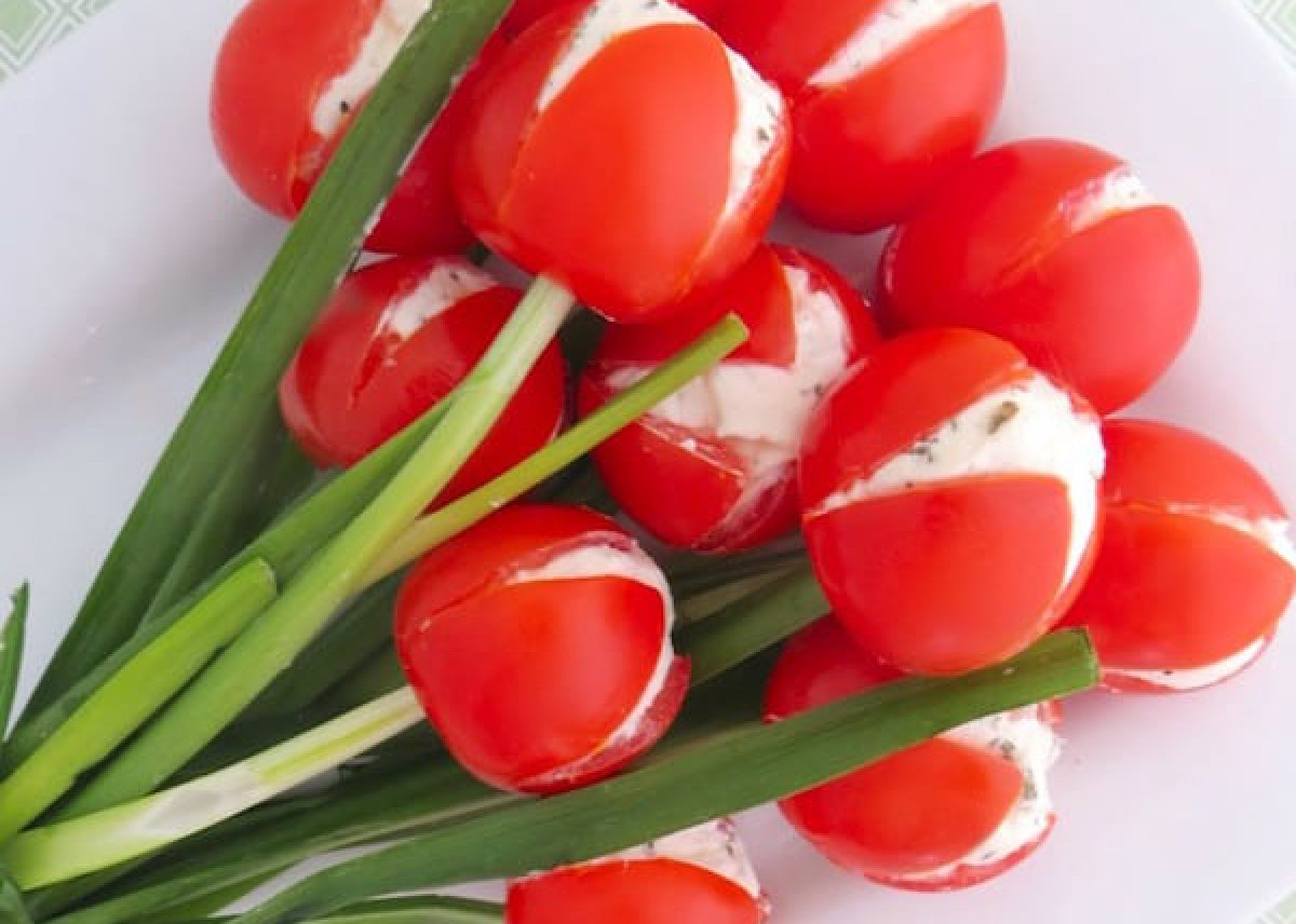 Tulipanes de tomate
