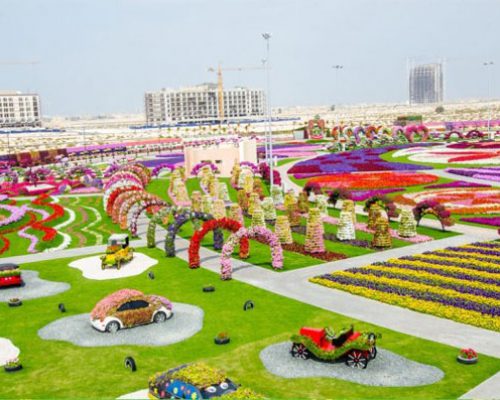 Dubai Miracle Garden, ¡un jardín de ensueño para niños!